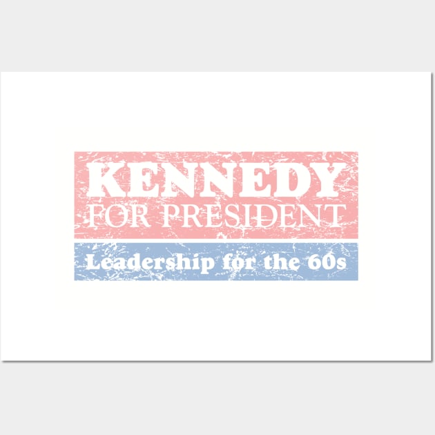 Kennedy for President Wall Art by GraphicGibbon